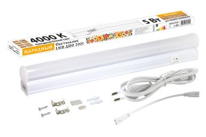 Светильник LED ДПО 2001 5 Вт, 4000К, IP40, Народный