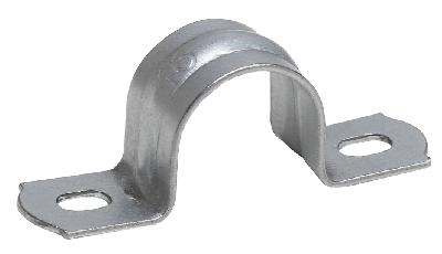 ЭРА Скоба металлическая двухлапковая d 19-20мм (100шт) (100/1400/33600)