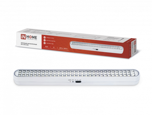 Светильник сд ав СБА 1094-90DC 90LED 2.0Ah lithium battery DC IN HOME