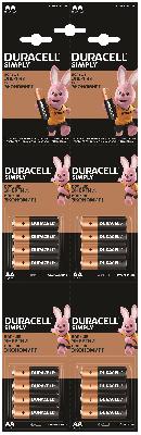 5009139/5008091 Duracell LR6-4BL BASIC 4*4 (16/208/18304)